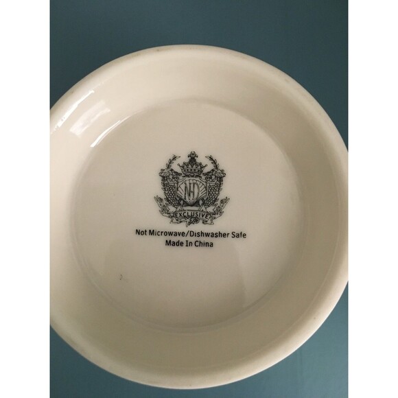 ND EXCLUSIVE PURPLE IVORY AND GOLD FLORAL COFFE TEA MUGS /CUPS GOLD TRIM - Picture 5 of 5